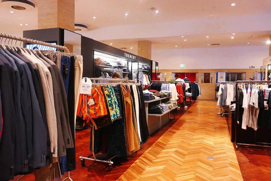 David Jones Shopfitting By RPA Group
